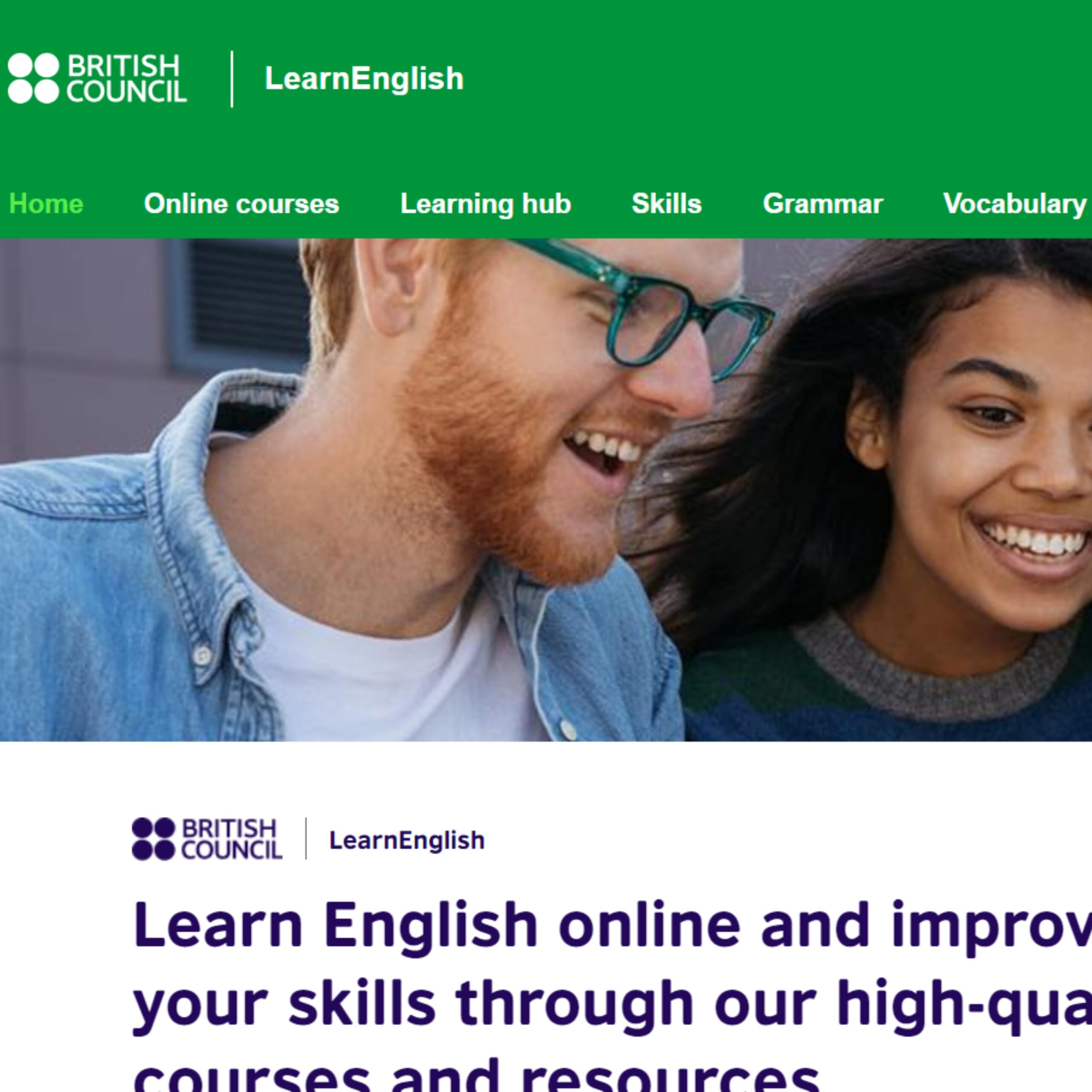 British Cuncil Learn English