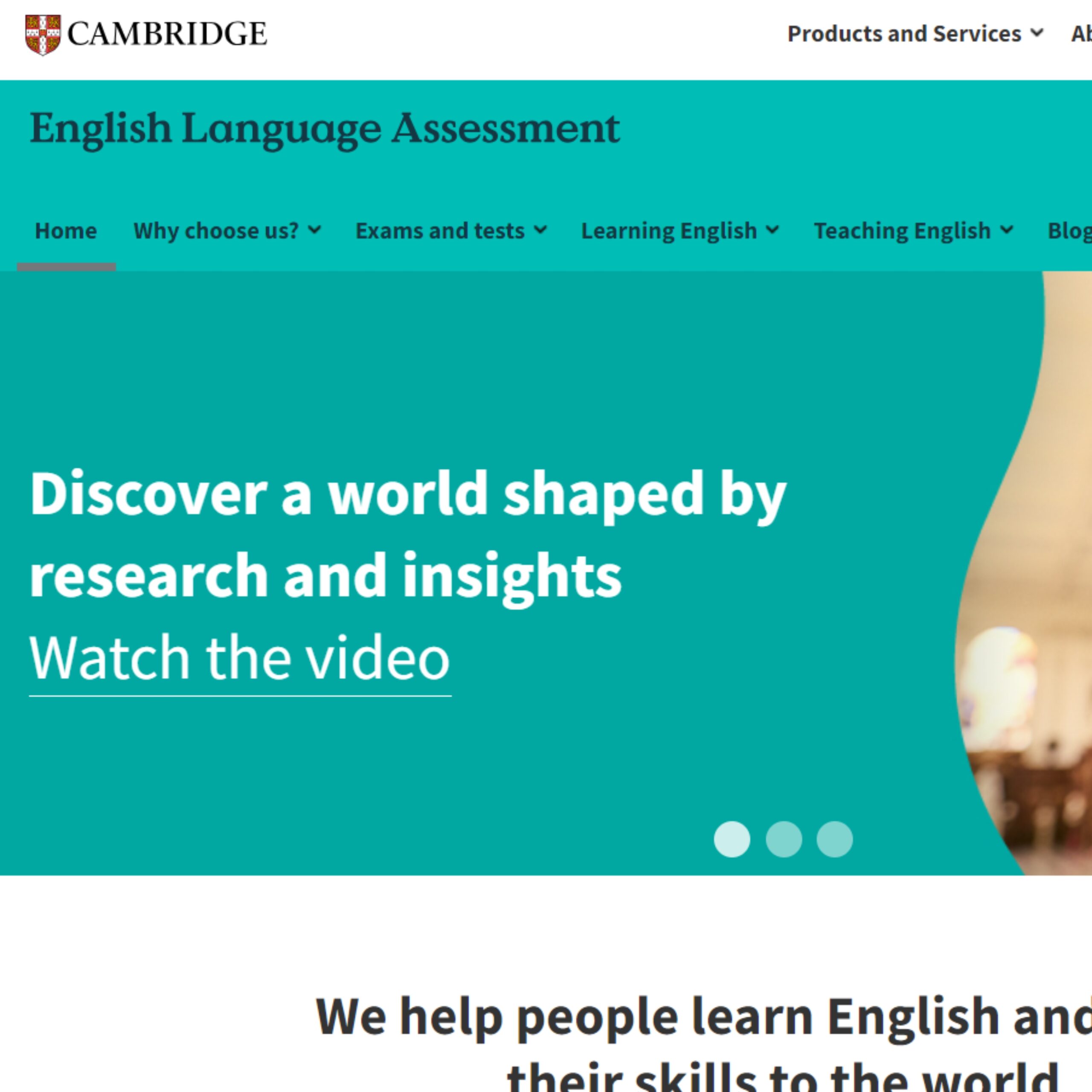 Cambridge English Online